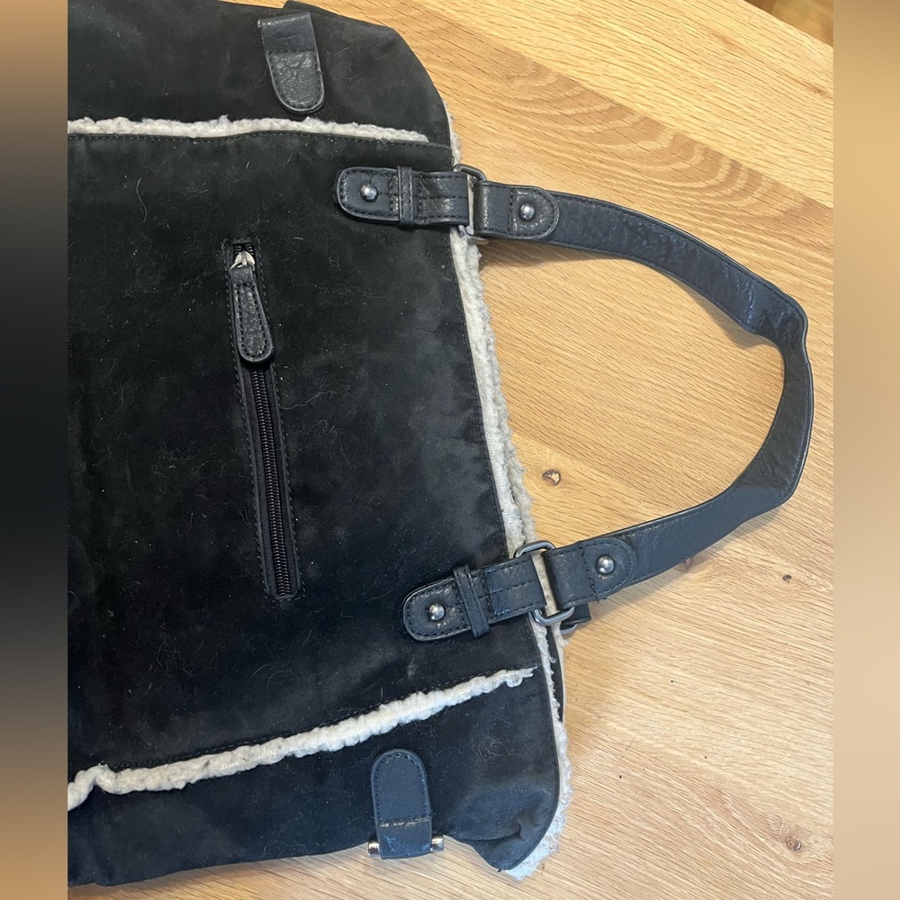 Suede Handbag - Picture 4 of 9